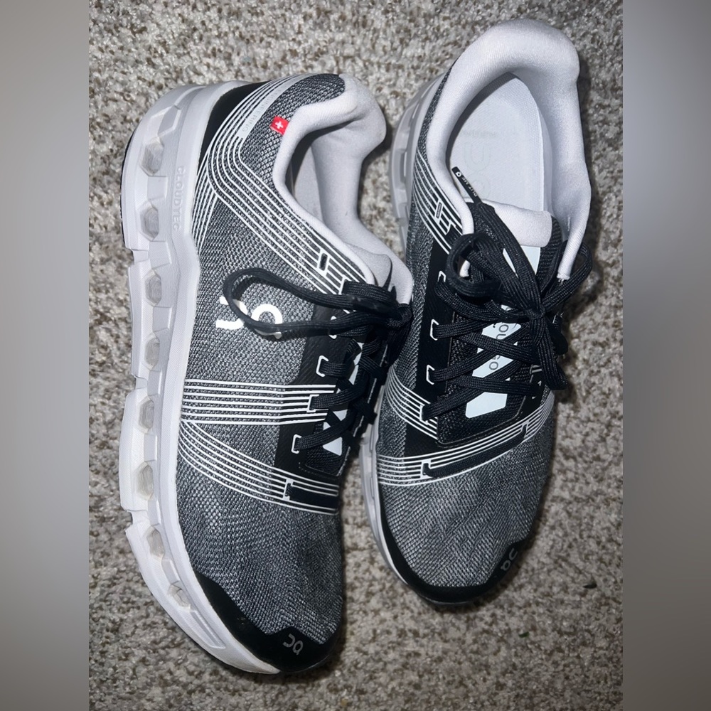 On cloud shoes